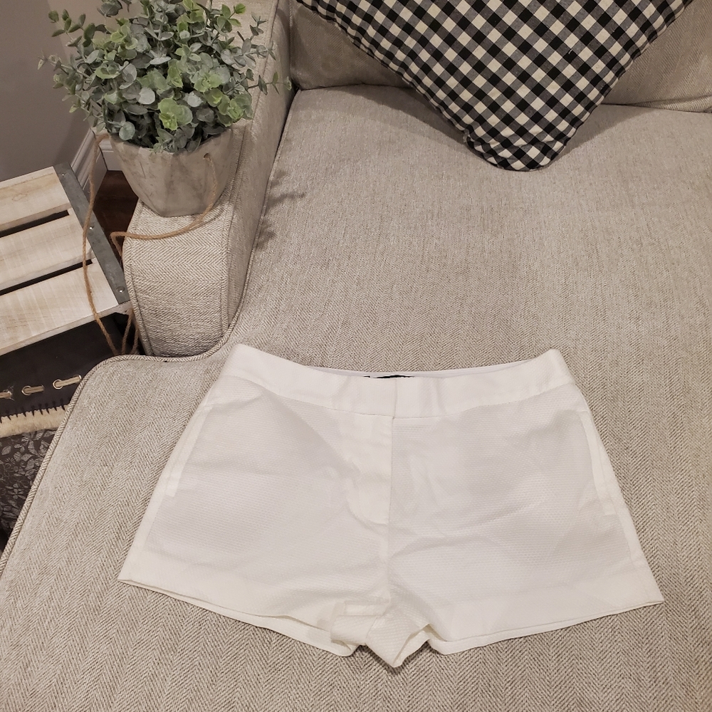 Zara Women's White Shorts